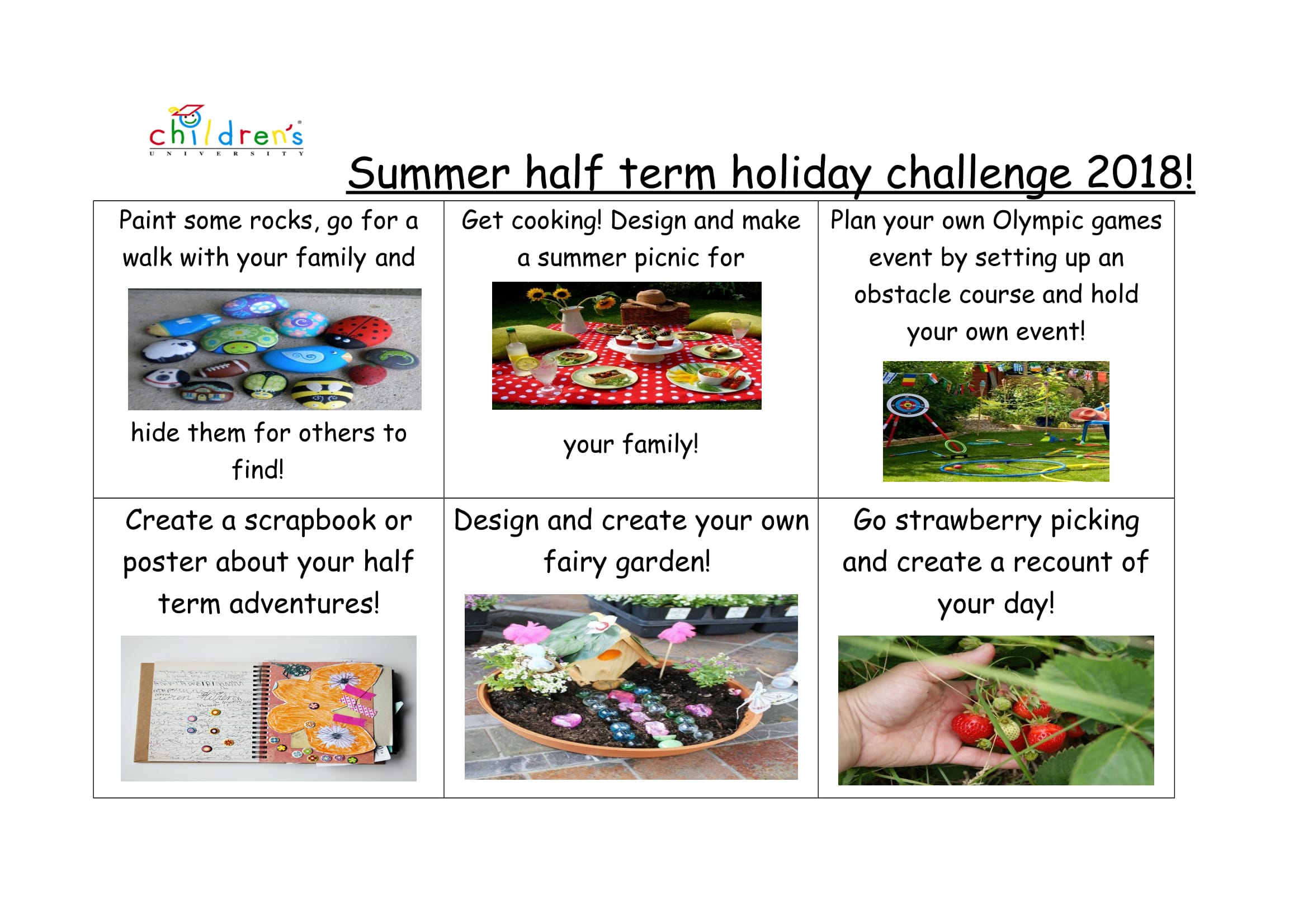 Summer Activity Challenge